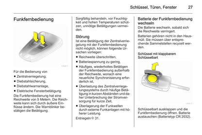 2013-2014 Opel Zafira / Zafira Family Owner's Manual | German