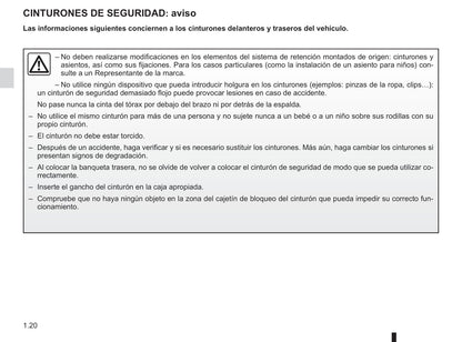 2012-2013 Renault Koleos Bedienungsanleitung | Spanisch