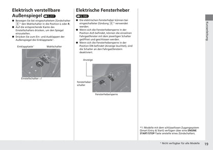 2017-2018 Honda Civic Sedan Diesel Bedienungsanleitung | Deutsch