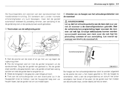 1995 Subaru Vivio Owner's Manual | Dutch