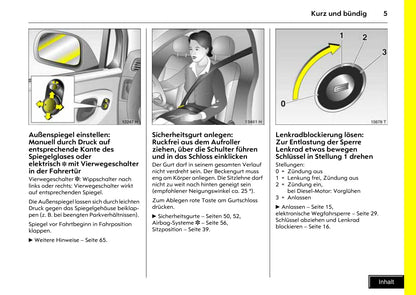 2006-2007 Opel Agila Owner's Manual | German