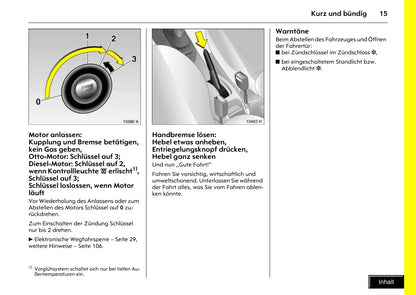 2006-2007 Opel Agila Owner's Manual | German