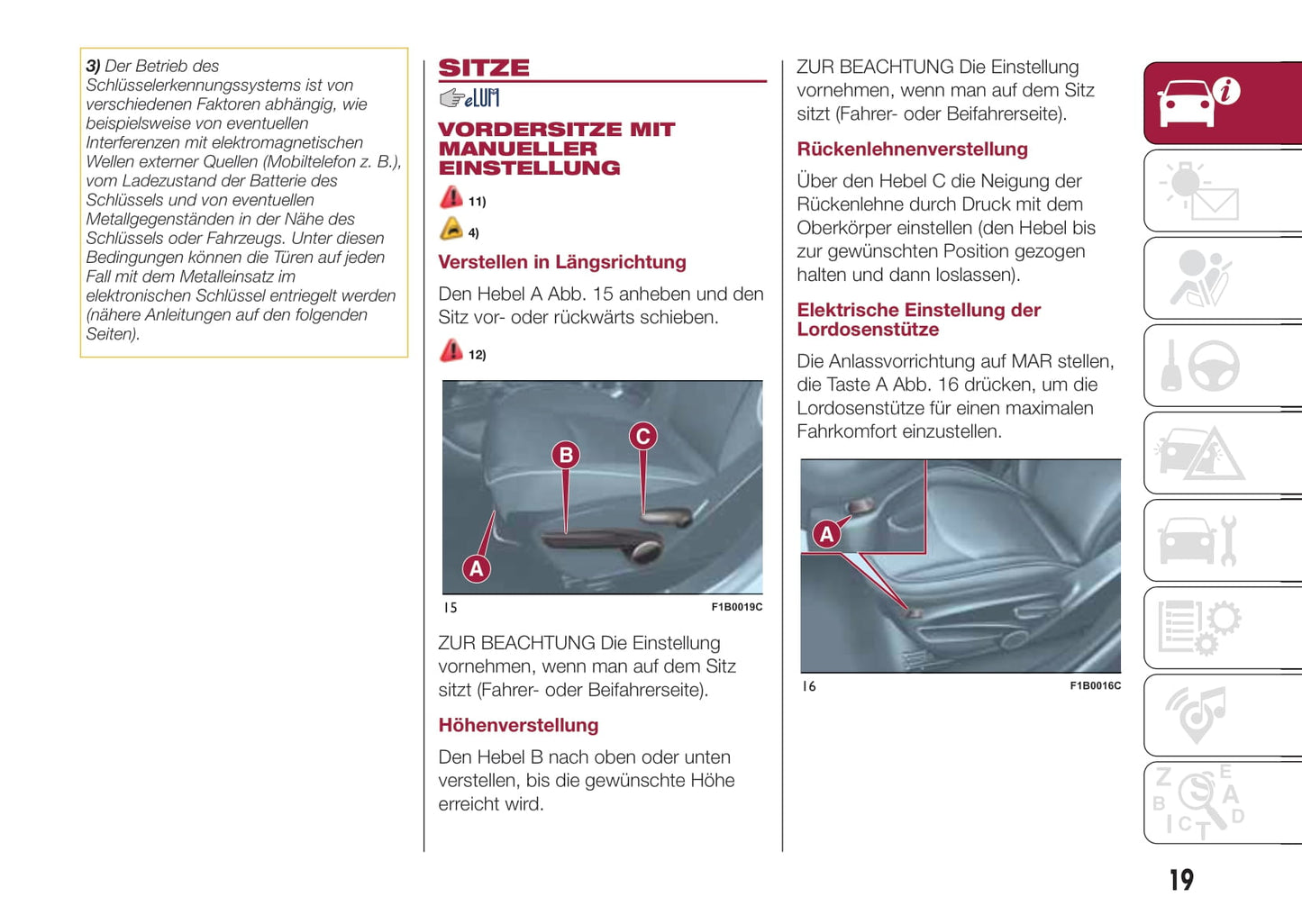 2016-2017 Fiat 500X Gebruikershandleiding | Duits