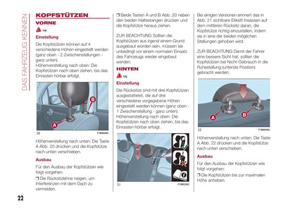 2015-2018 Fiat 500X Manuel du propriétaire | Allemand