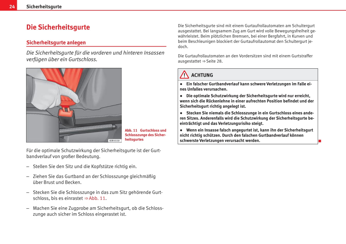 2009-2012 Seat Exeo Bedienungsanleitung | Deutsch