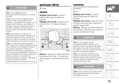 2018-2019 Fiat Punto Gebruikershandleiding | Frans