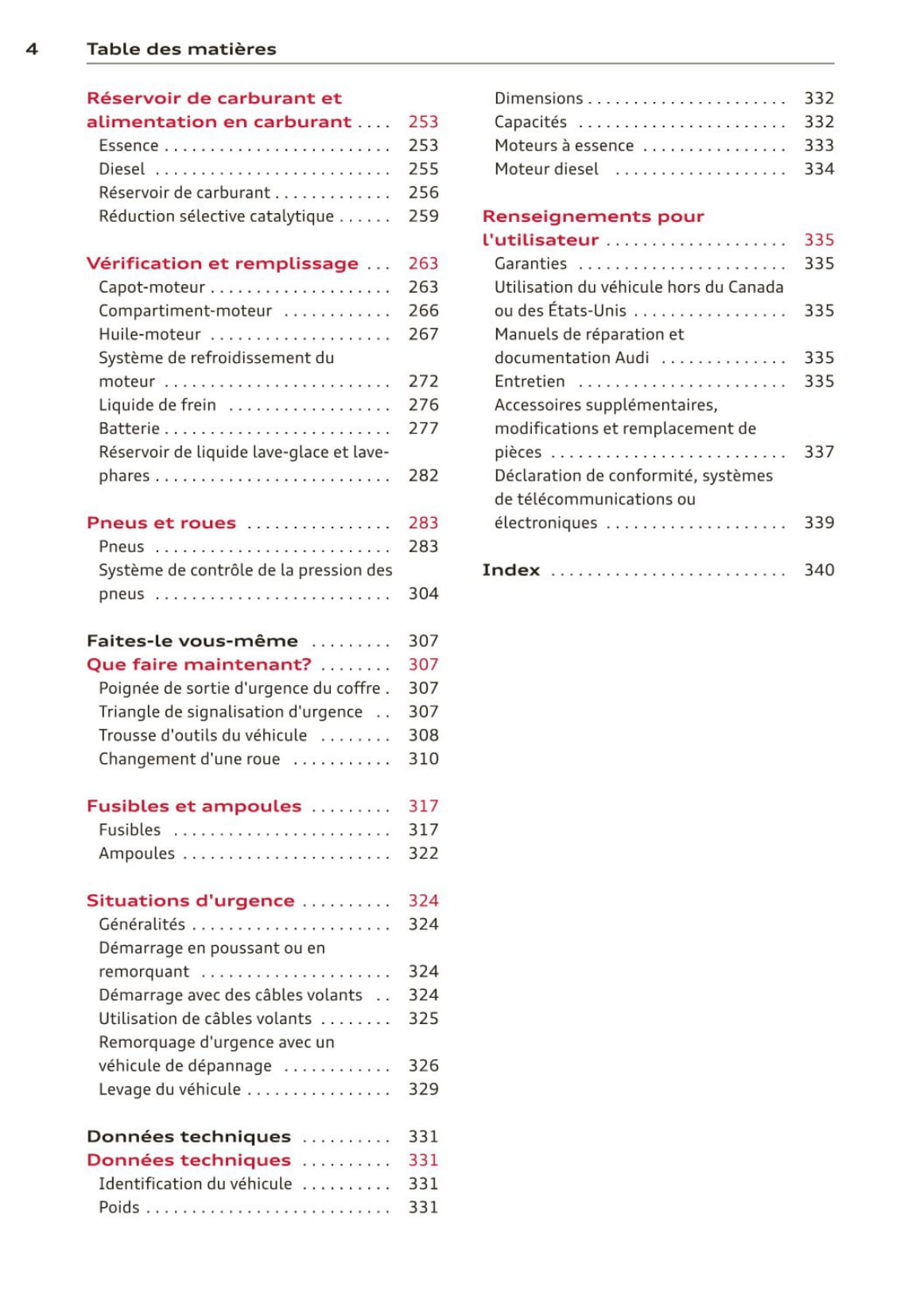 2010-2013 Audi A8/S8 Gebruikershandleiding | Frans