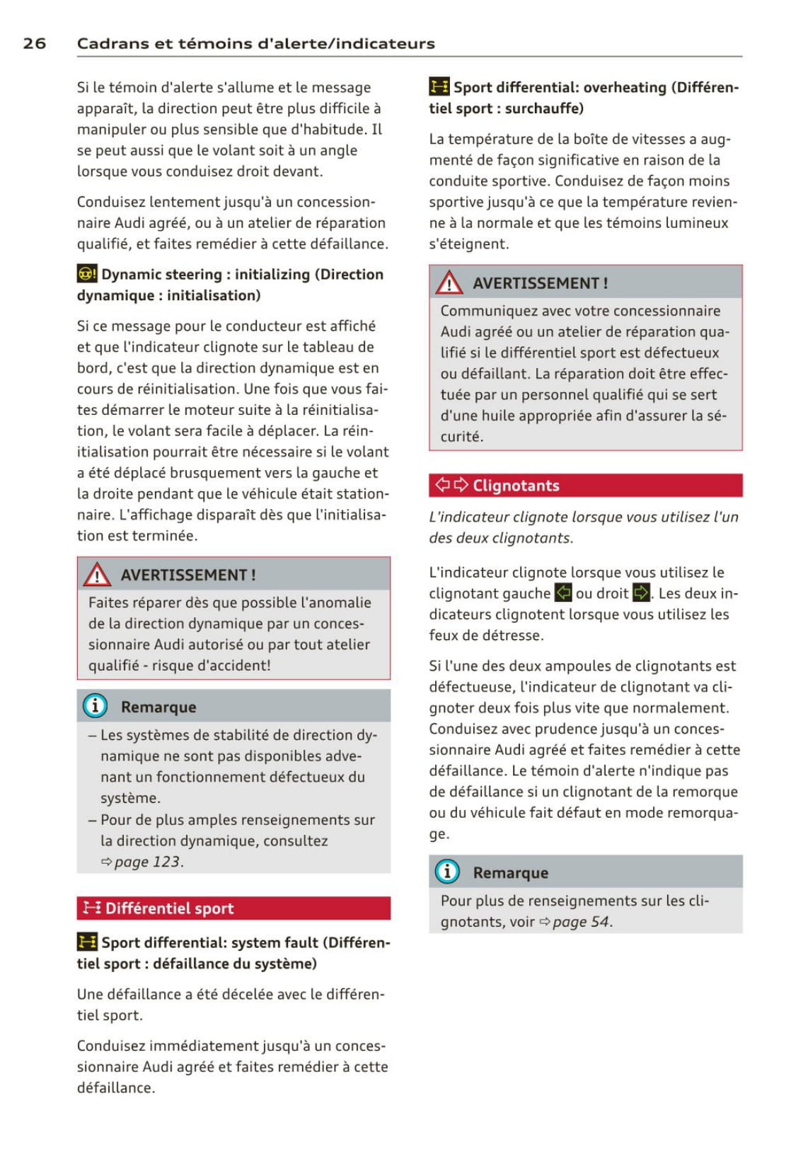 2010-2013 Audi A8/S8 Manuel du propriétaire | Français