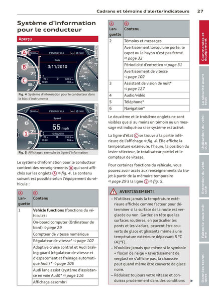 2010-2013 Audi A8/S8 Owner's Manual | French