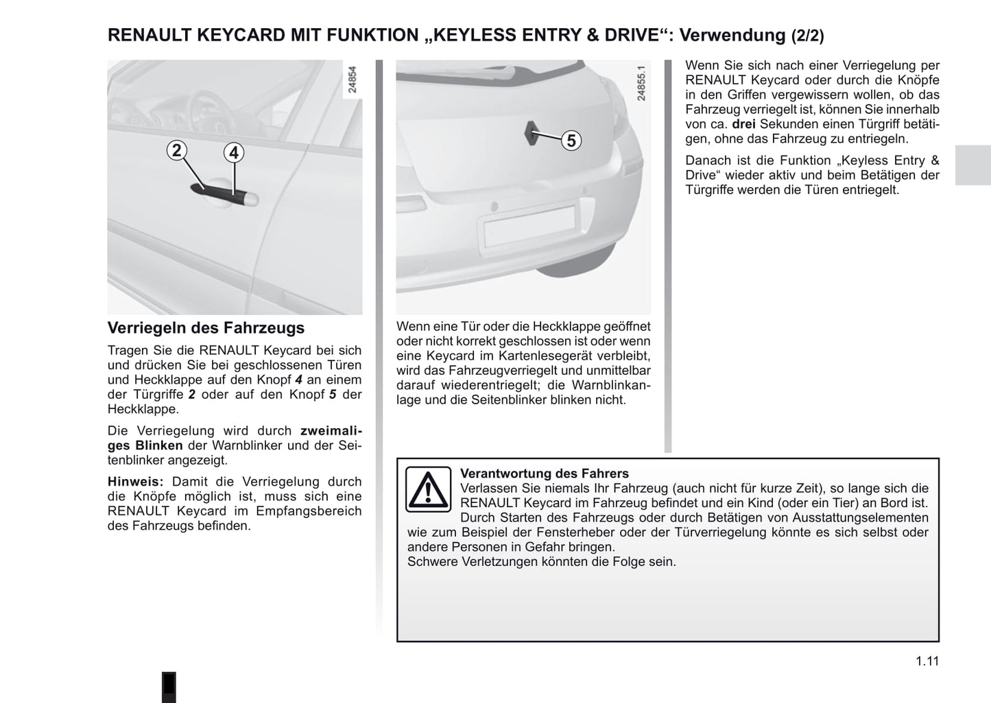 2012-2013 Renault Clio Bedienungsanleitung | Deutsch