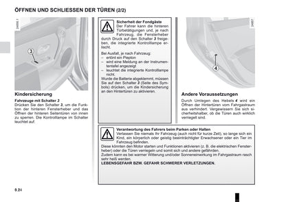 2012-2013 Renault Clio Owner's Manual | German