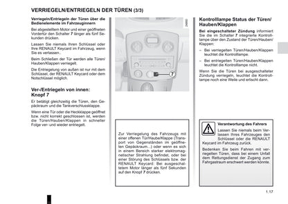 2012-2013 Renault Clio Bedienungsanleitung | Deutsch