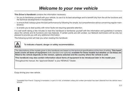 2016-2017 Renault Scénic Gebruikershandleiding | Engels