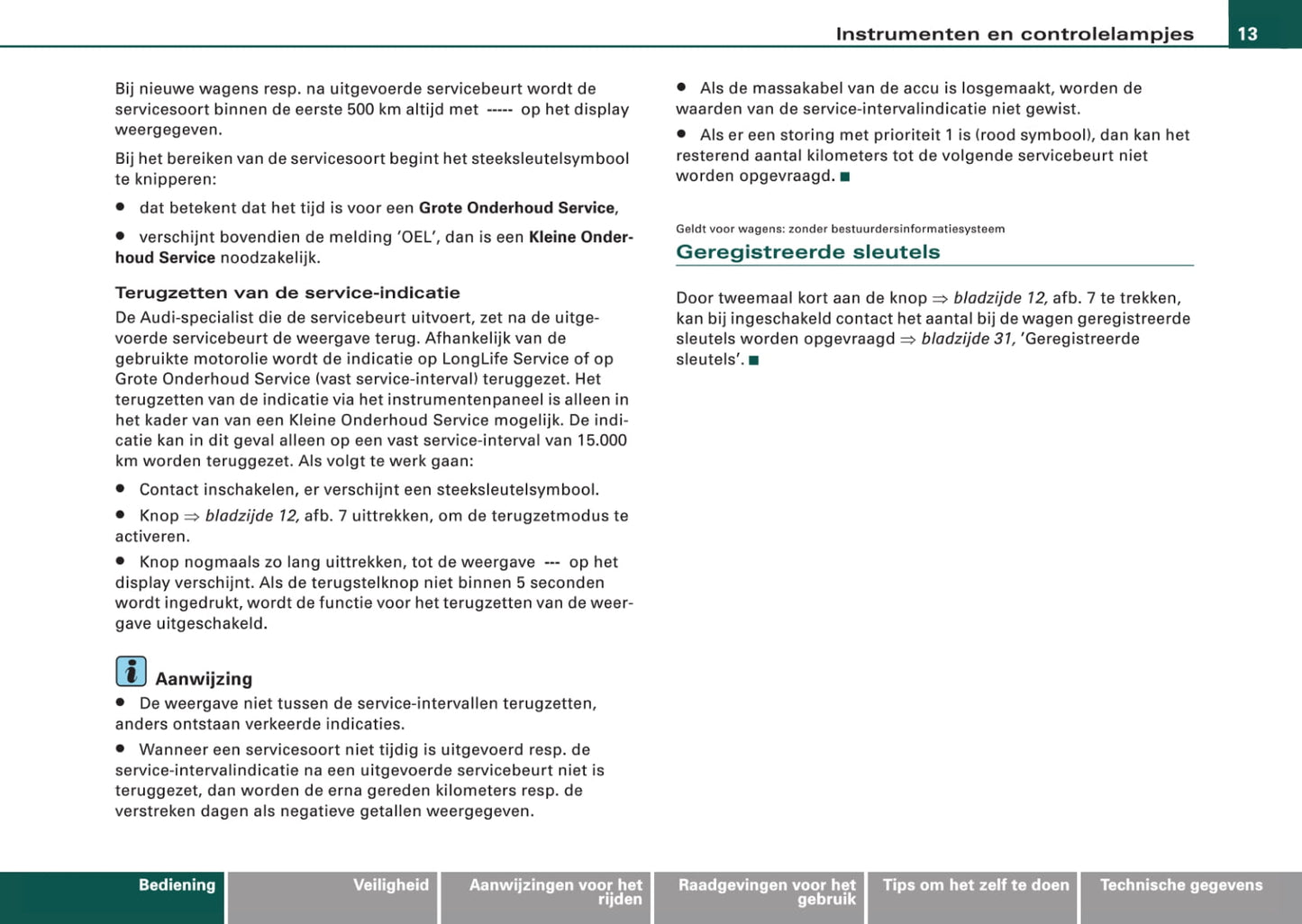 2006-2010 Audi TT Gebruikershandleiding | Nederlands