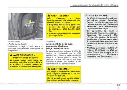 2008-2013 Kia Rondo Manuel du propriétaire | Français