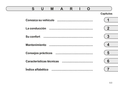 2018-2019 Renault Mégane Owner's Manual | Spanish