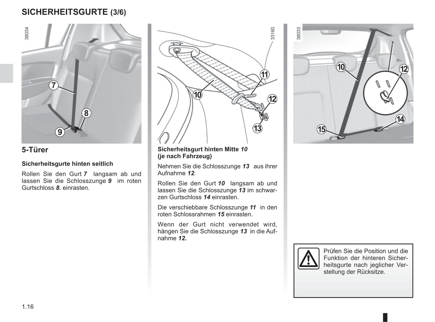 2013-2016 Dacia Logan/Logan MCV Gebruikershandleiding | Duits