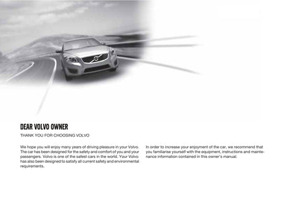 2012-2013 Volvo C70 Gebruikershandleiding | Engels