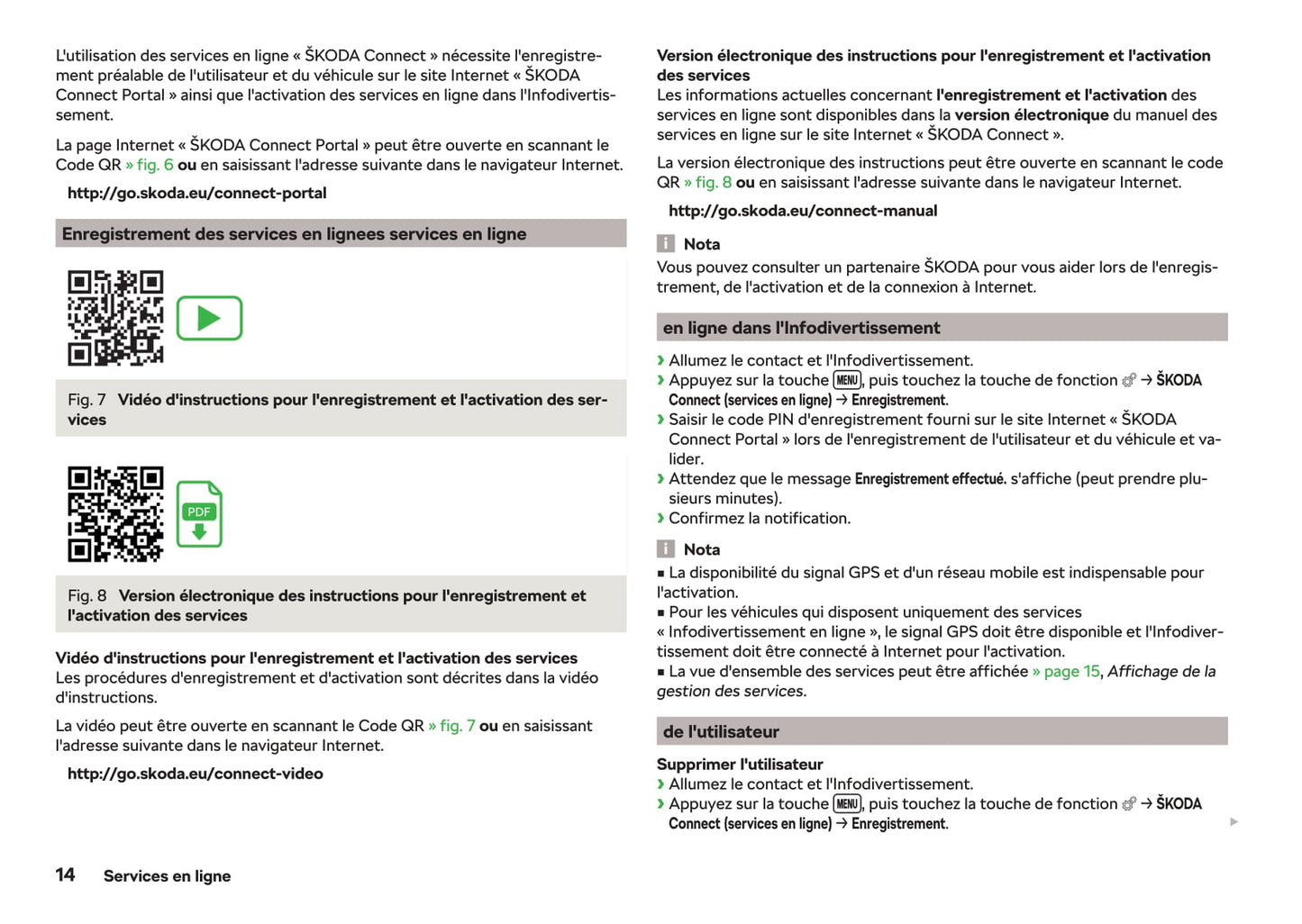 2018-2019 Skoda Kodiaq Gebruikershandleiding | Frans