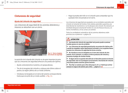 Seat Media System 2.0 Manual de Instrucciones 2004 - 2009