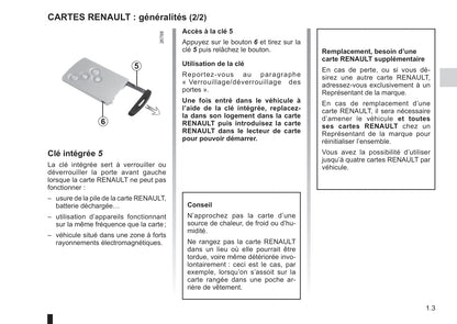 2015-2016 Renault Mégane Owner's Manual | French