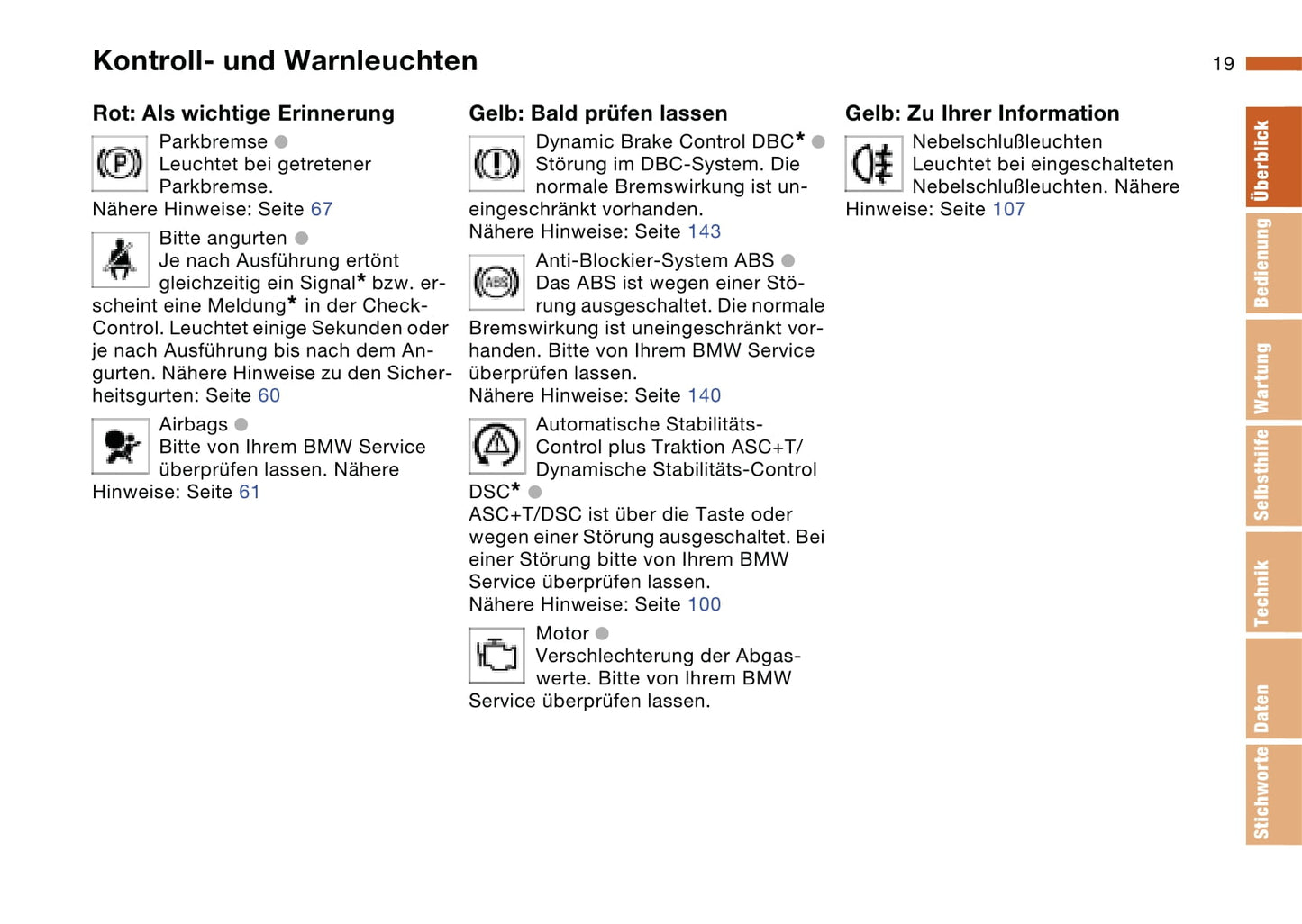 1999-2001 BMW 7 Series Gebruikershandleiding | Duits