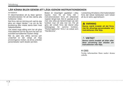 2009-2010 Kia Soul Gebruikershandleiding | Svenska