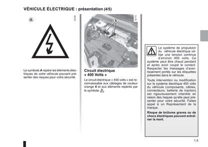 2016-2019 Renault Zoe Manuel du propriétaire | Français