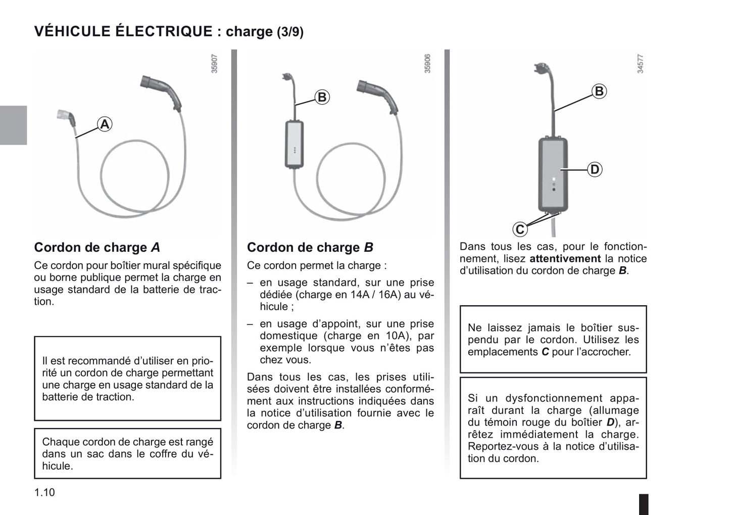 2018-2019 Renault Zoe Owner's Manual | French