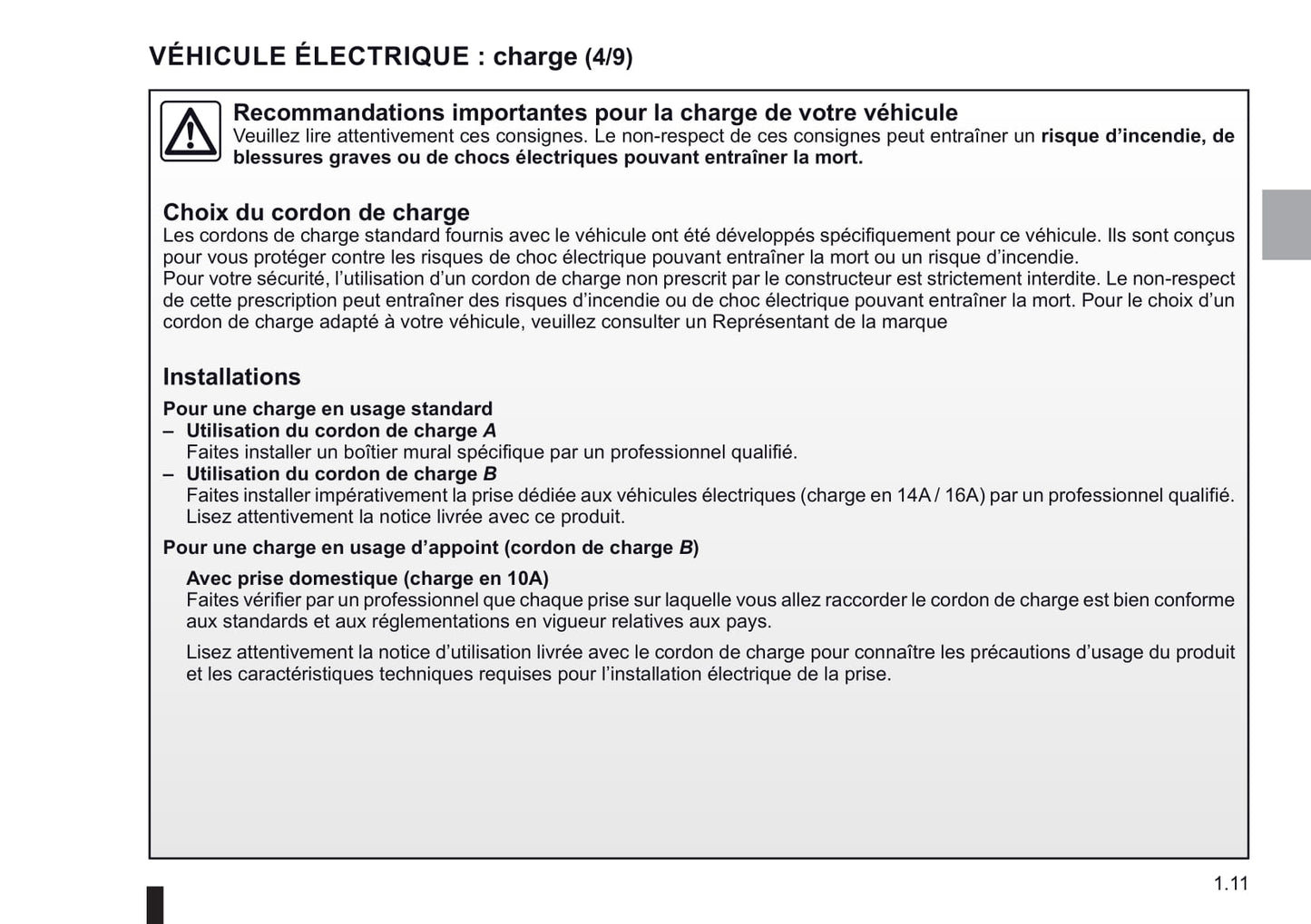 2018-2019 Renault Zoe Bedienungsanleitung | Französisch