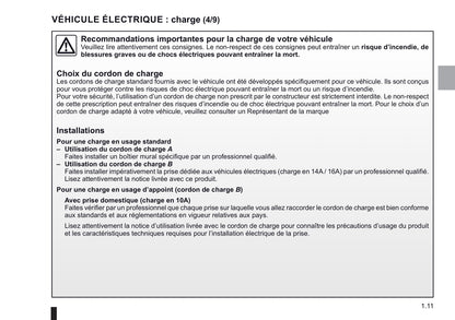 2018-2019 Renault Zoe Gebruikershandleiding | Frans