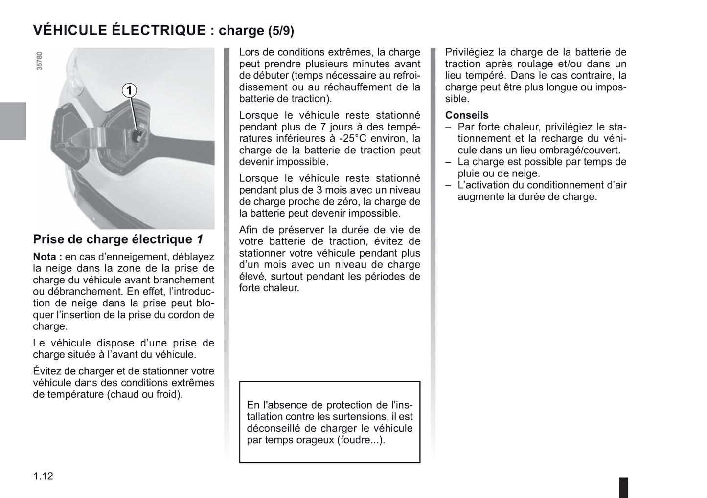 2018-2019 Renault Zoe Owner's Manual | French