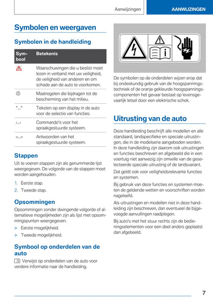 2020-2021 BMW 3 Series Plug-in Hybrid Owner's Manual | Dutch