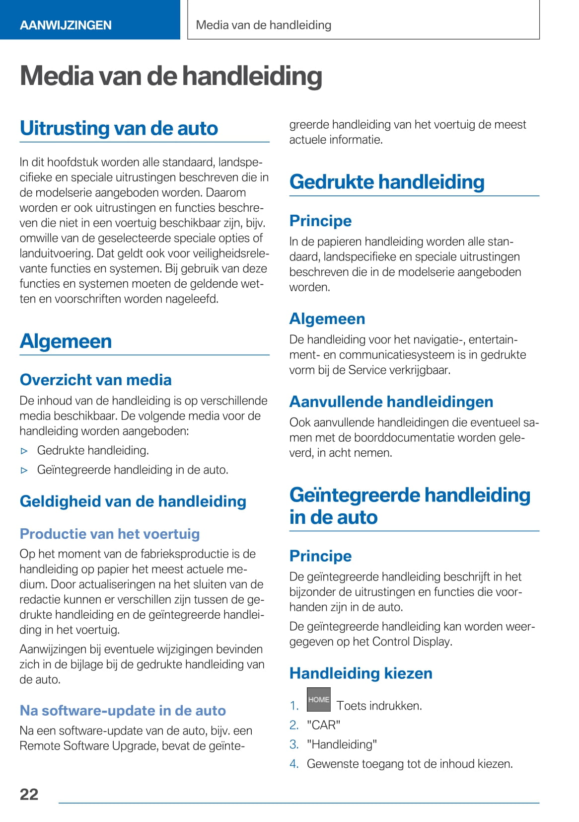 2020-2021 BMW 3 Series Plug-in Hybrid Owner's Manual | Dutch