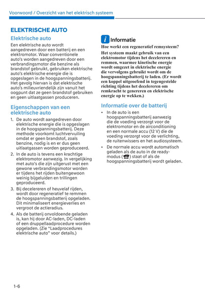 2021-2022 Hyundai Kona Electric Owner's Manual | Dutch