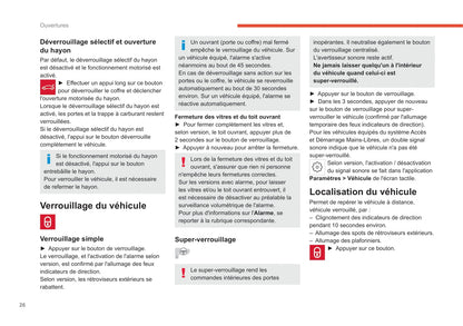 2022-2024 Citroën C5 X Gebruikershandleiding | Frans
