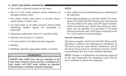 Uconnect 3C / 3C Nav With 8.4 Inch Display Manuel du propriétaire