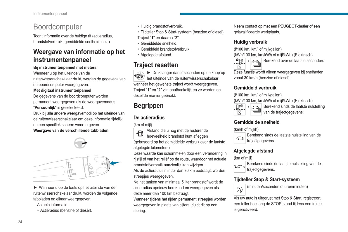 2020-2023 Peugeot 2008 / e-2008 Owner's Manual | Dutch