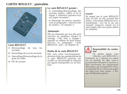 2005-2008 Renault Clio Manuel du propriétaire | Français