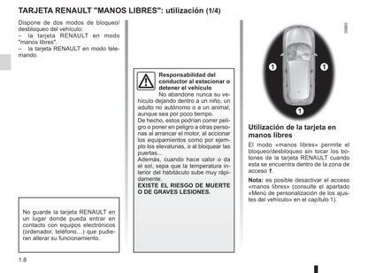 2015-2018 Renault Kadjar Manuel du propriétaire | Espagnol