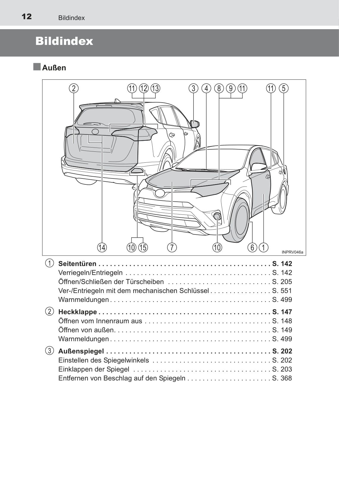 2017 Toyota RAV4 Hybrid Bedienungsanleitung | Deutsch