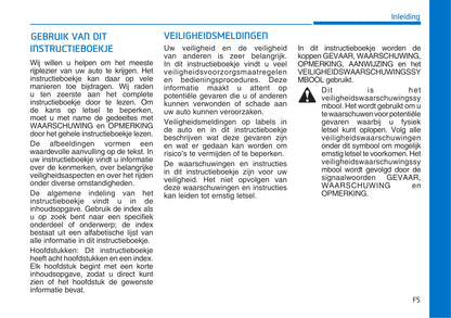 2020-2021 Hyundai Nexo Owner's Manual | Dutch