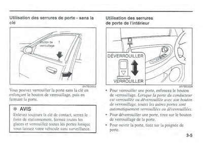 2002 Kia Sportage Owner's Manual | French