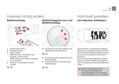 2011-2013 Citroën DS3 Owner's Manual | German