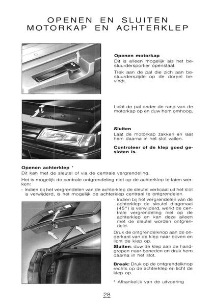 1997-1998 Citroën XM Bedienungsanleitung | Niederländisch