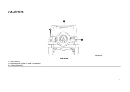 2012-2017 Jeep Wrangler Bedienungsanleitung | Französisch