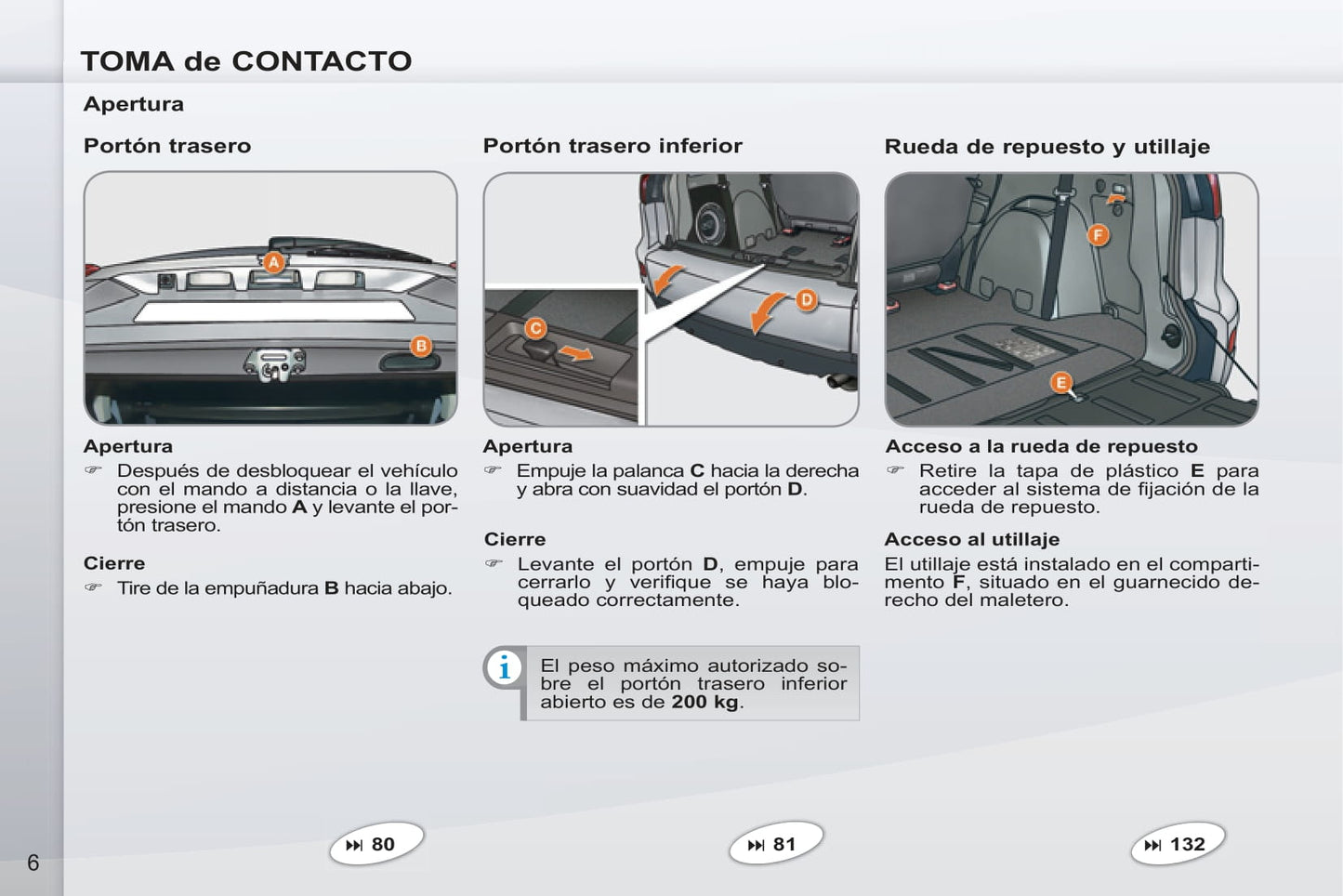 2011-2012 Peugeot 4007 Gebruikershandleiding | Spaans