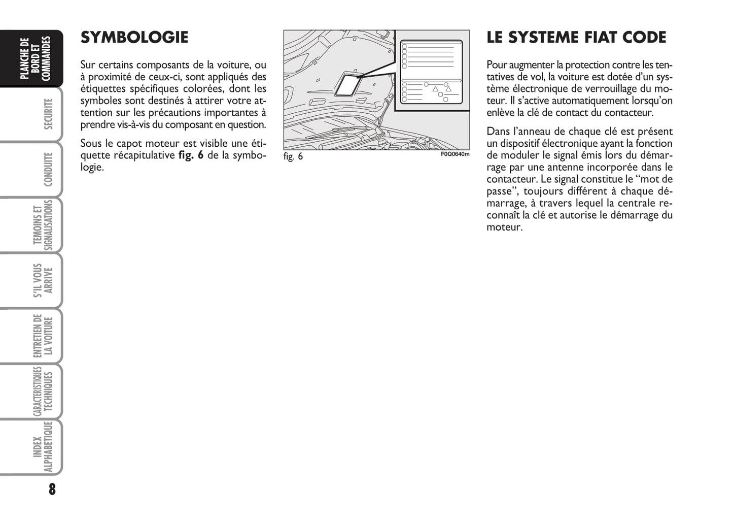 2009-2010 Fiat Bravo Owner's Manual | French