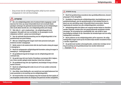 2003-2006 Seat Cordoba Owner's Manual | Dutch