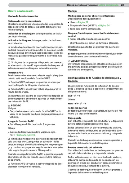 2019-2020 Skoda Superb iV Gebruikershandleiding | Spaans